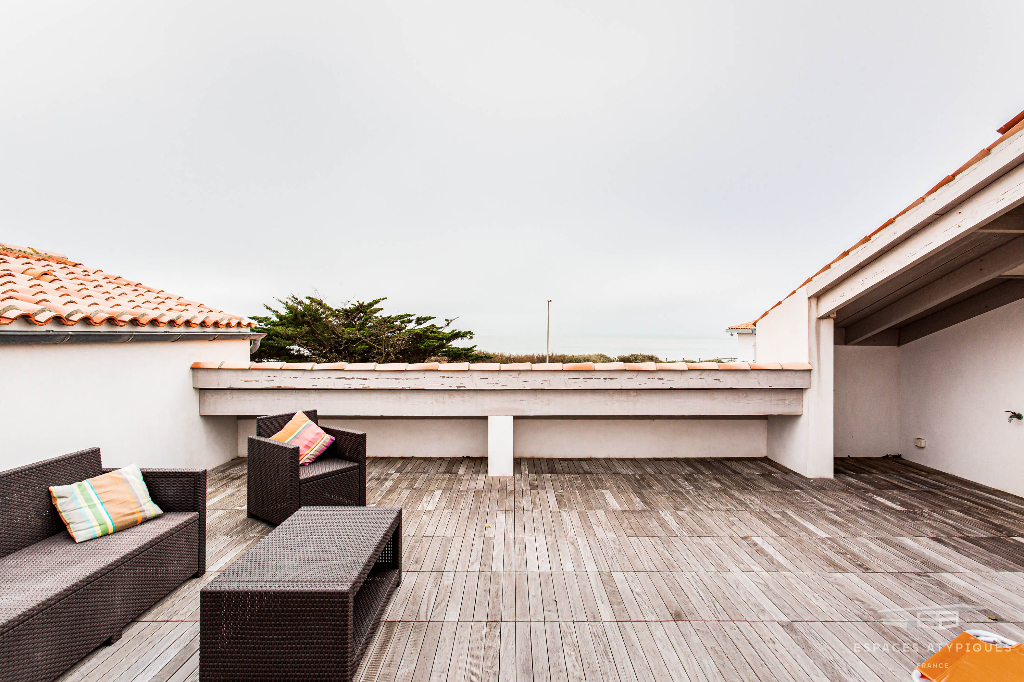 Loft d’exception face à la mer