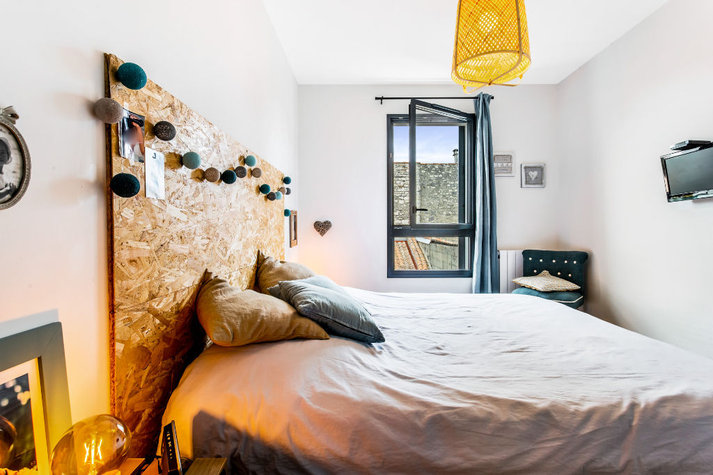 Chai en coeur de ville repensé en loft avec patio