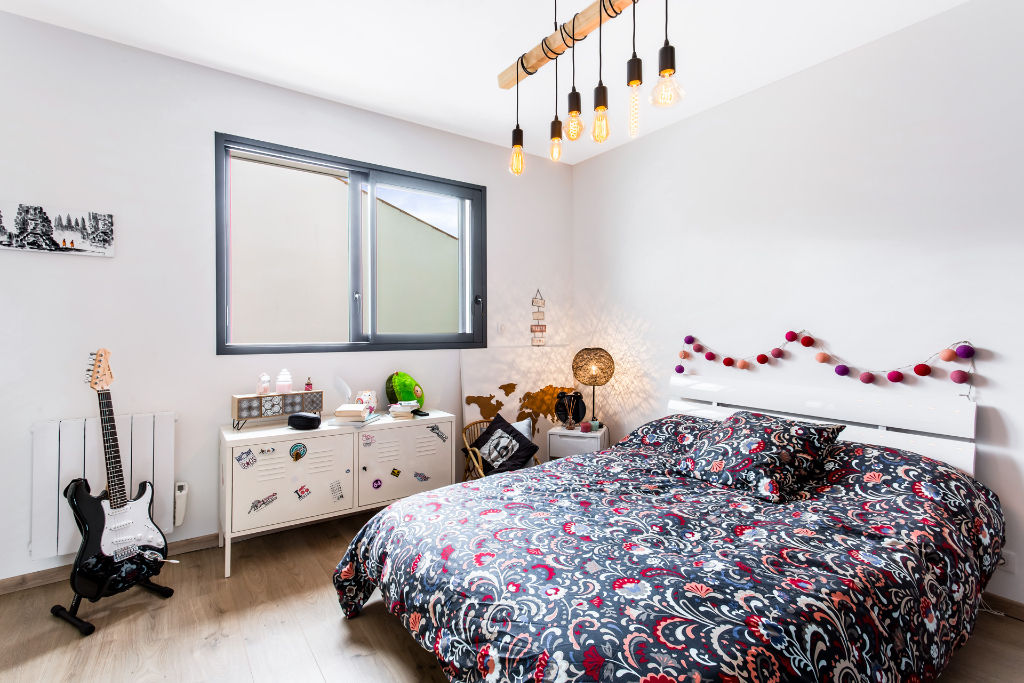 Chai en coeur de ville repensé en loft avec patio