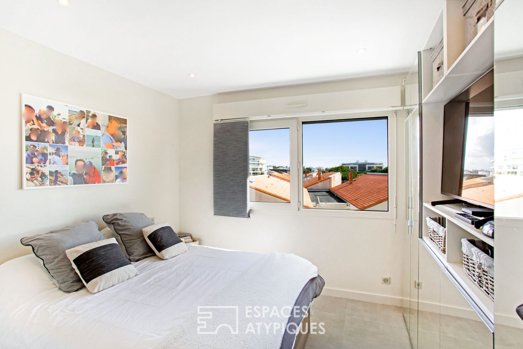 Appartement contemporain et sa vue imprenable sur la mer
