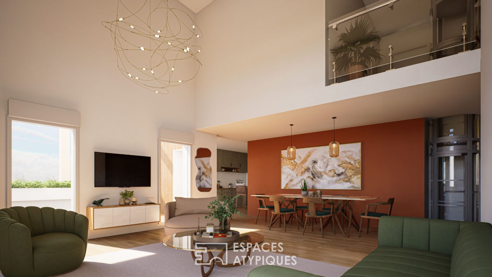 Duplex premium avec vue