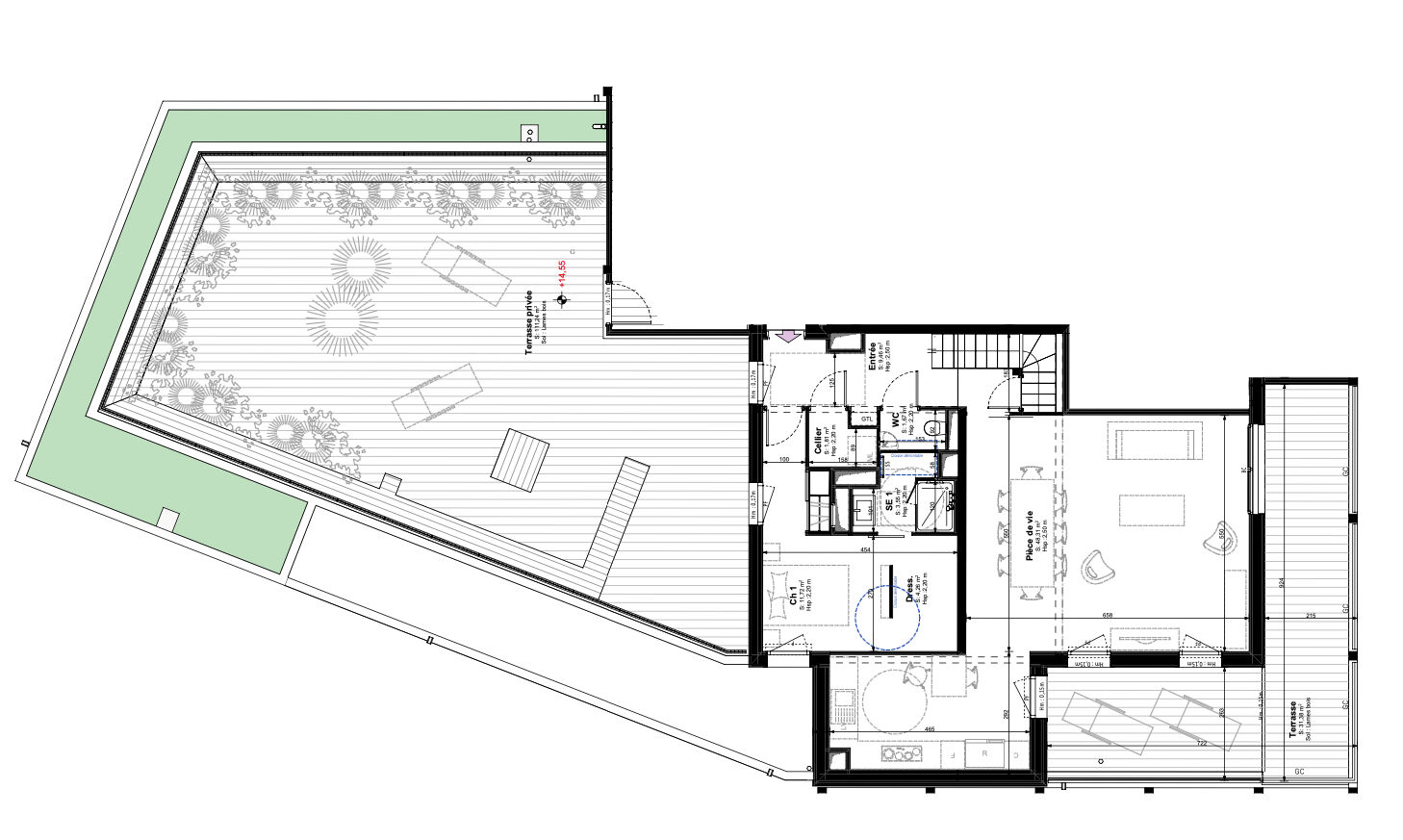 Duplex premium avec vue