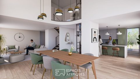 Appartement en dernier étage aux prestations d&rsquo;exception