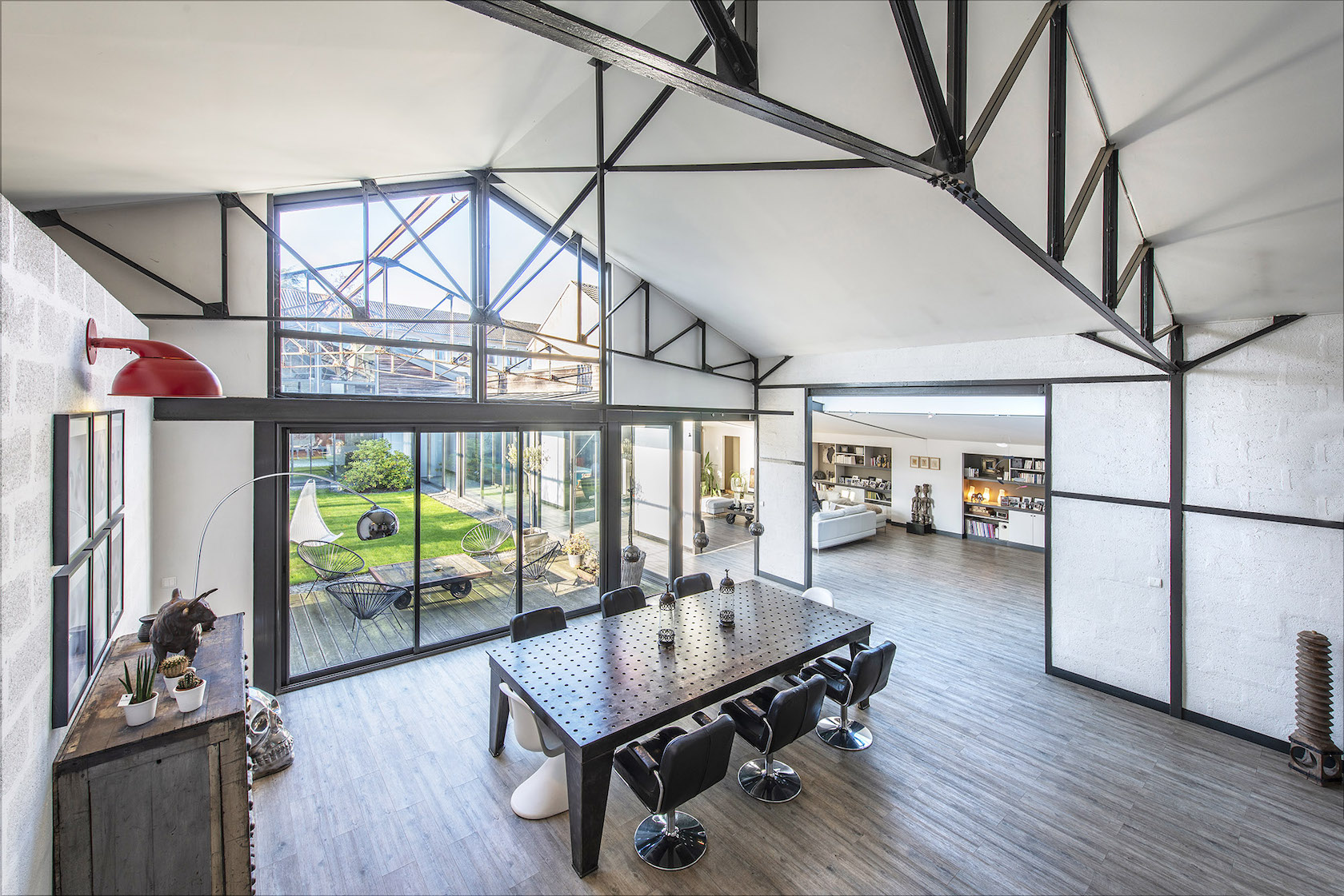 Loft with patio and pool