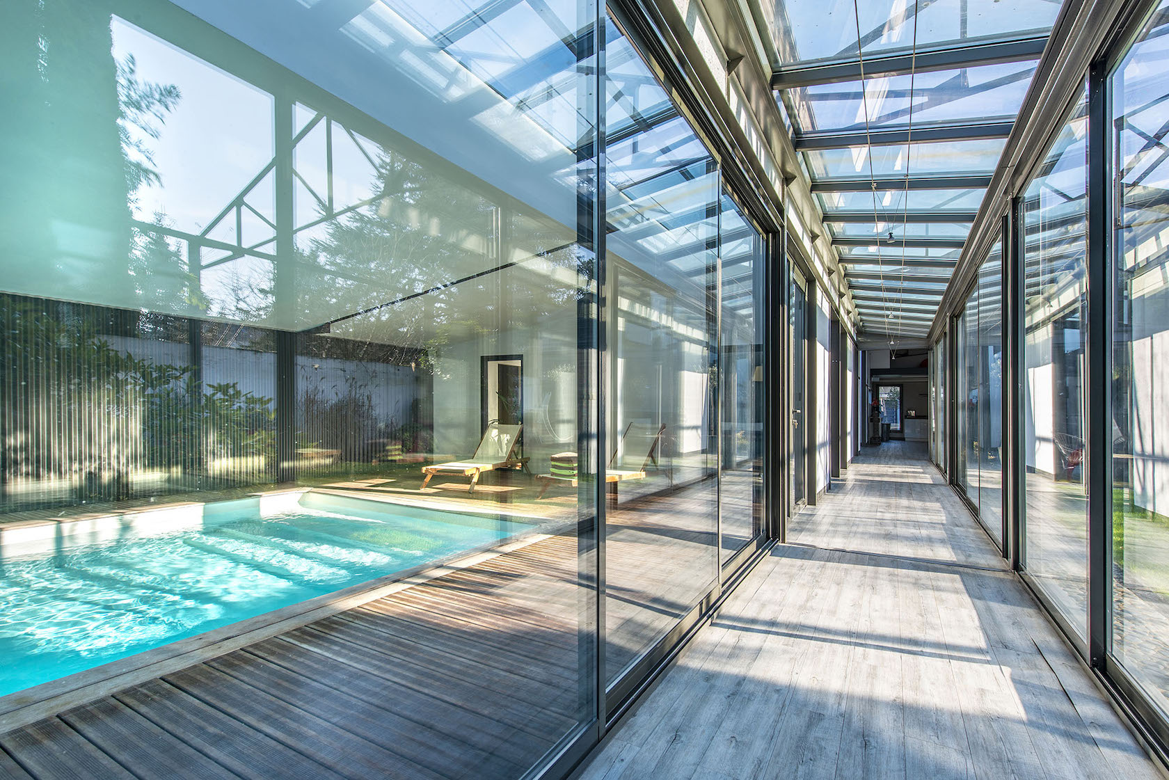 Loft with patio and pool