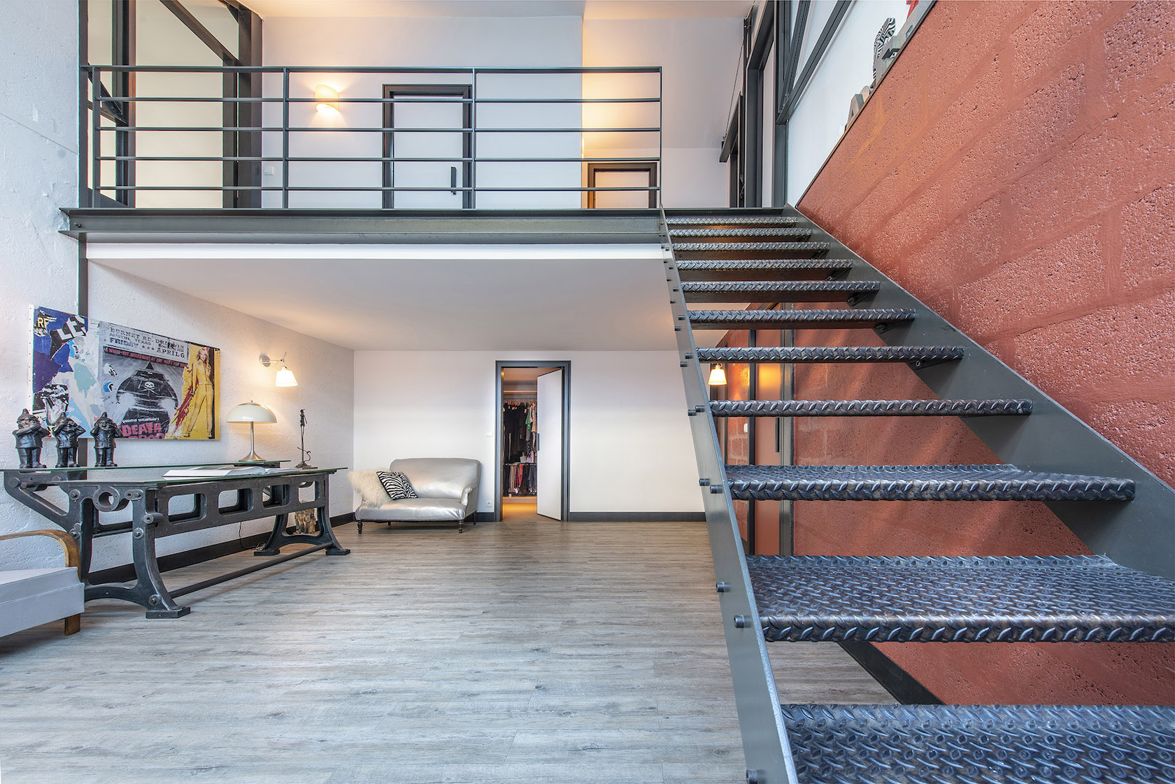 Loft with patio and pool