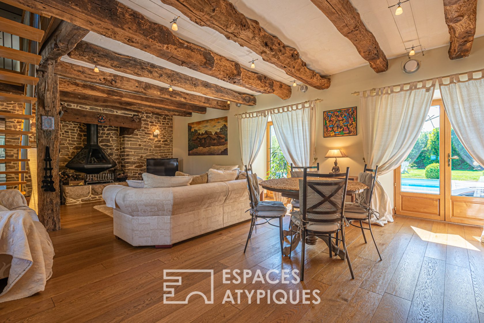 Longère à la rénovation prestigieuse