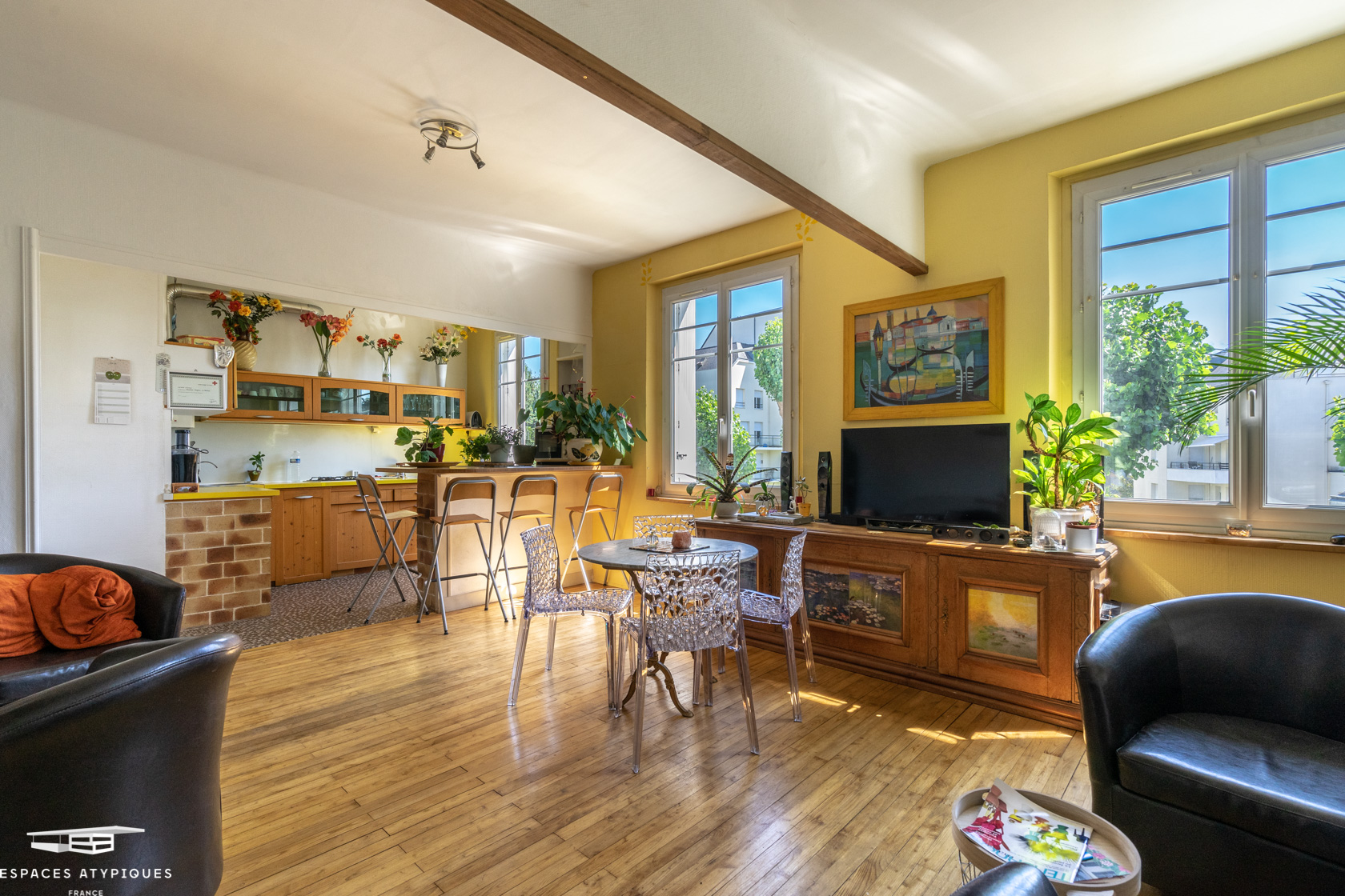  Chaleureux duplex esprit Fen Shui coeur de Nantes