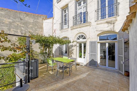 House of character and its peaceful courtyard