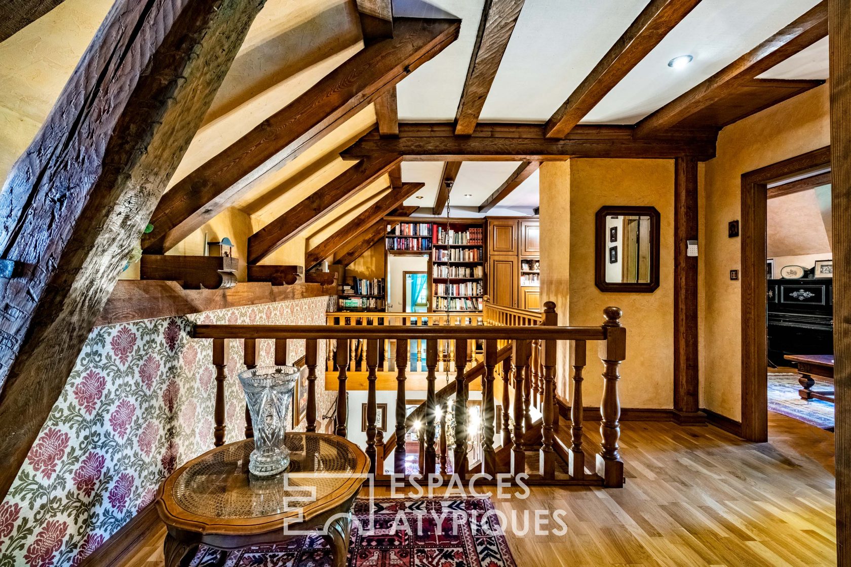 Country house in its green setting