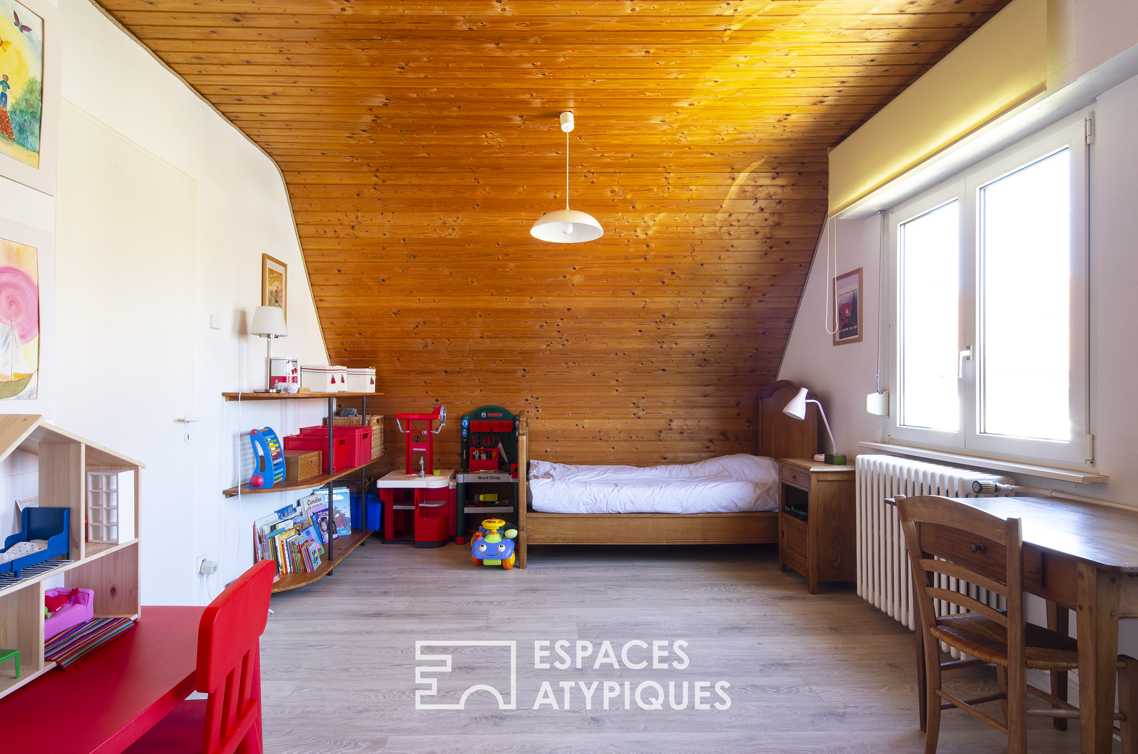 Maison familiale et son extension contemporaine