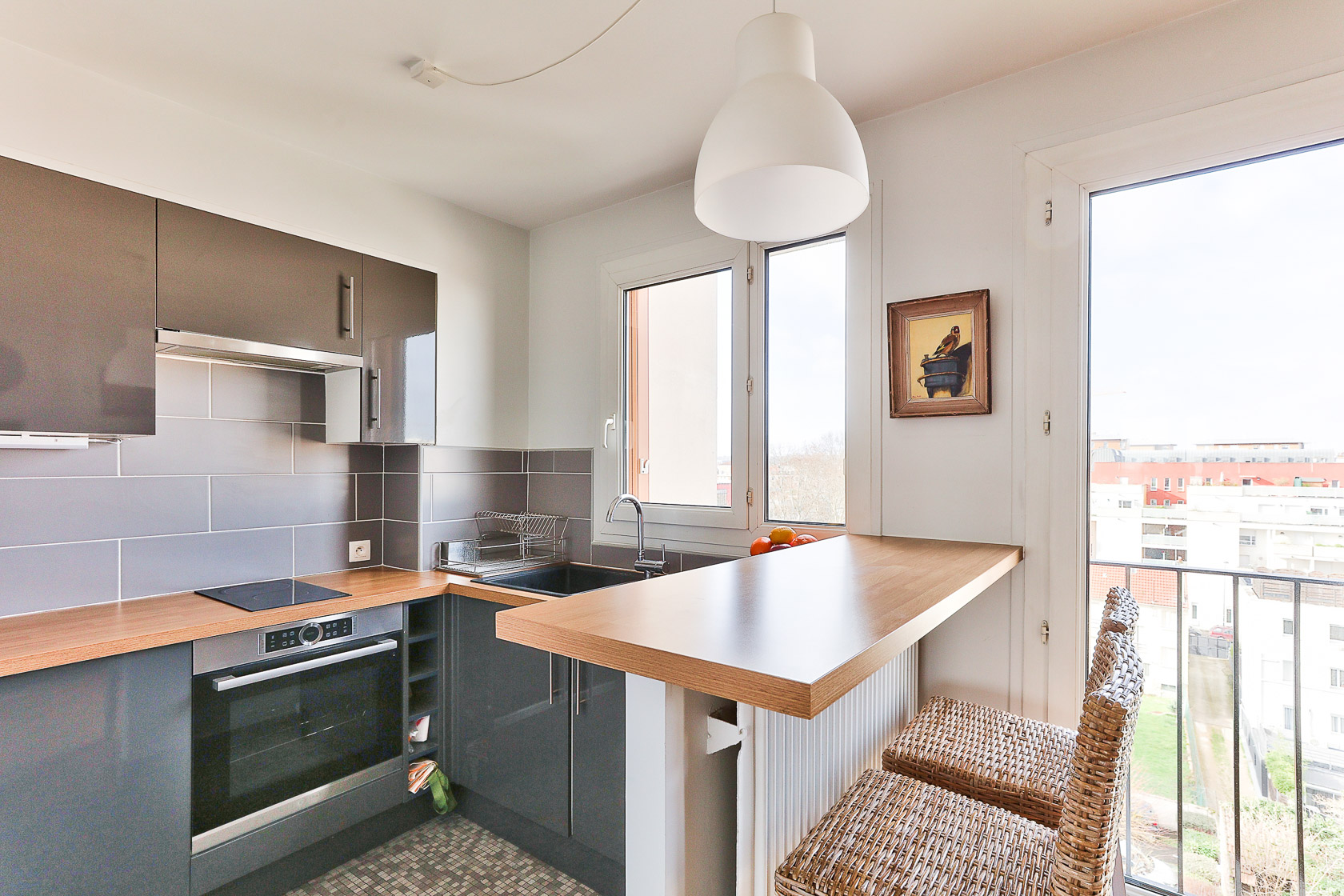 Appartement avec terrasse et vue panoramique