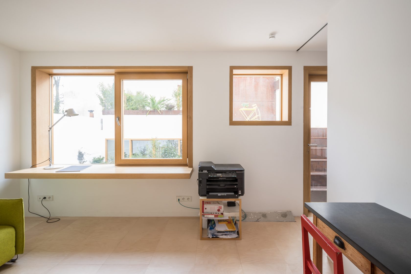 Loft-style architect duplex with patio and terrace