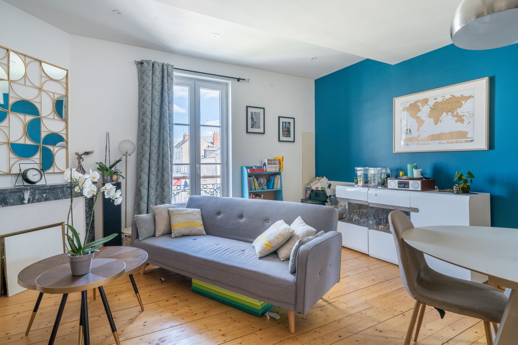 Duplex rénové en hypercentre – Exclusivité Espaces Atypiques Angers