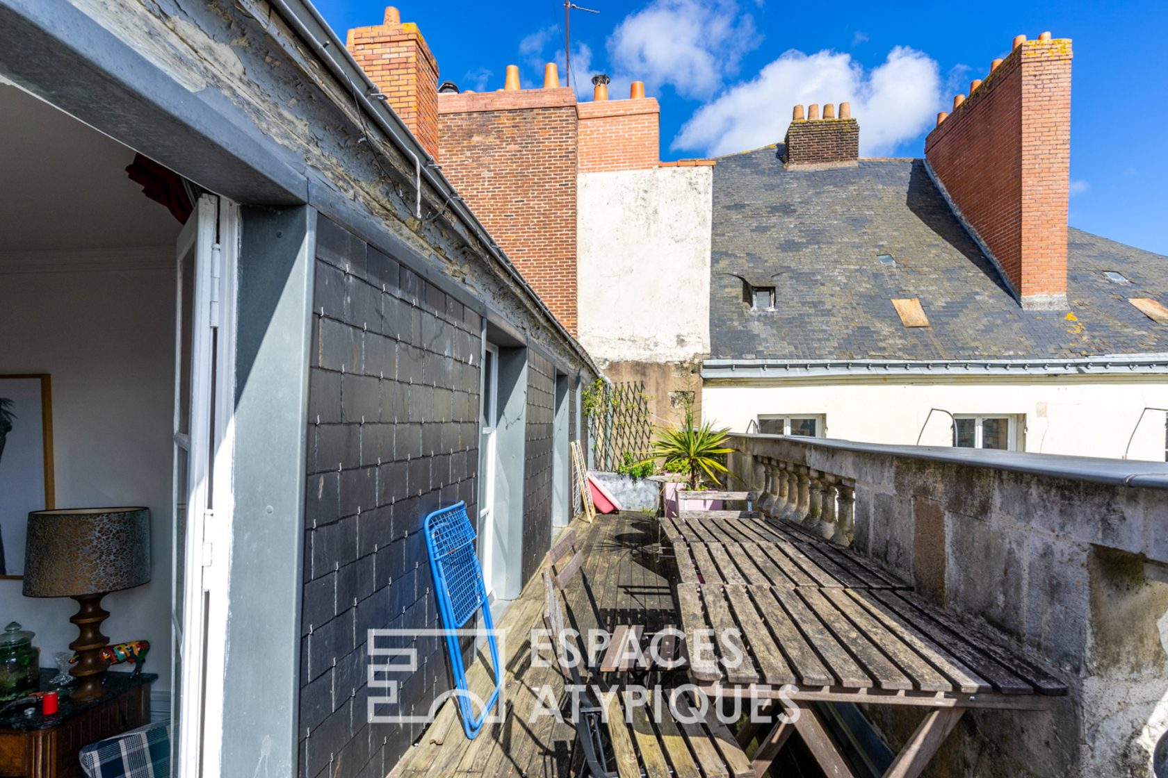 Appartement et sa terrasse sur Cours Cambronne