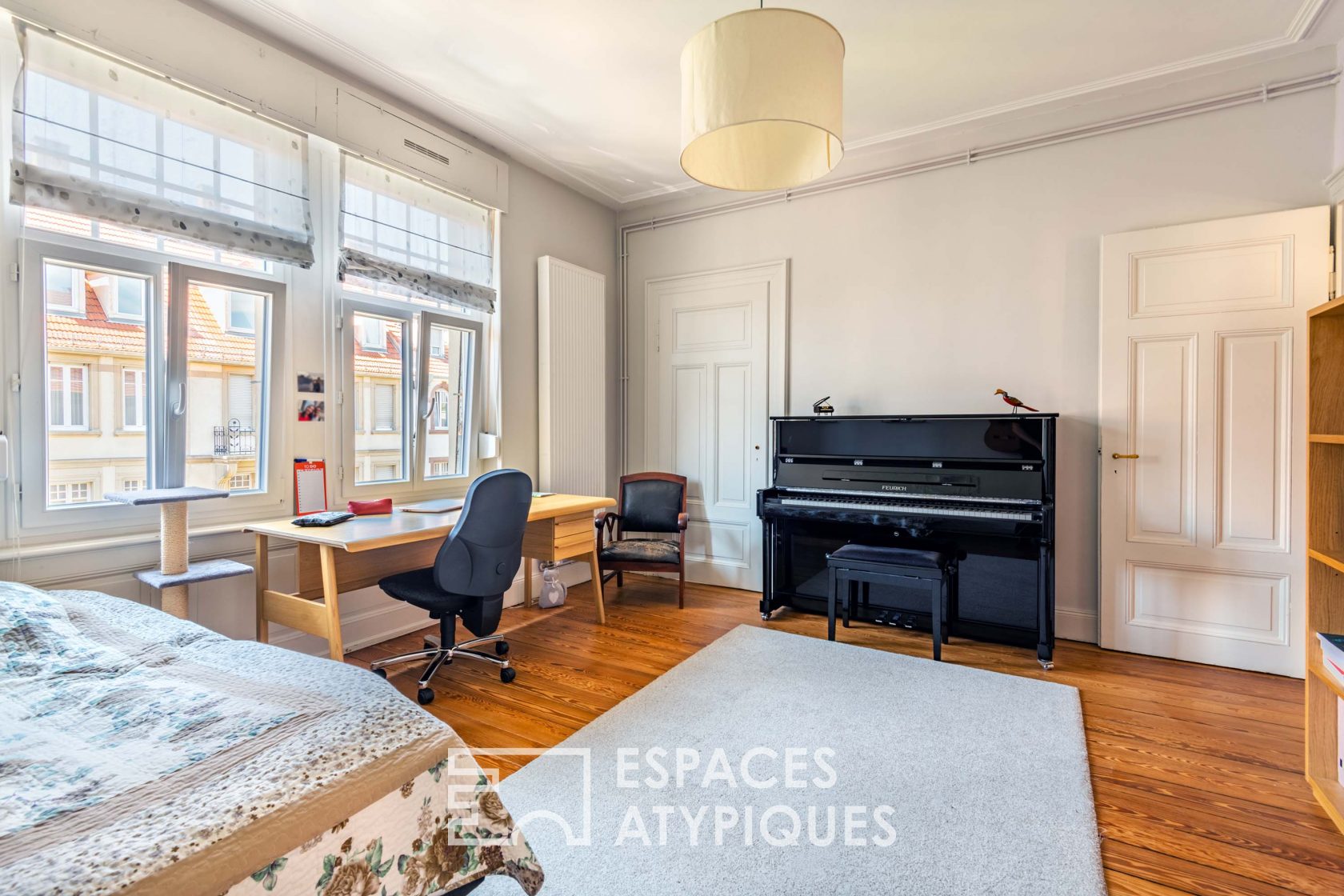 Appartement bourgeois dans un immeuble de caractère