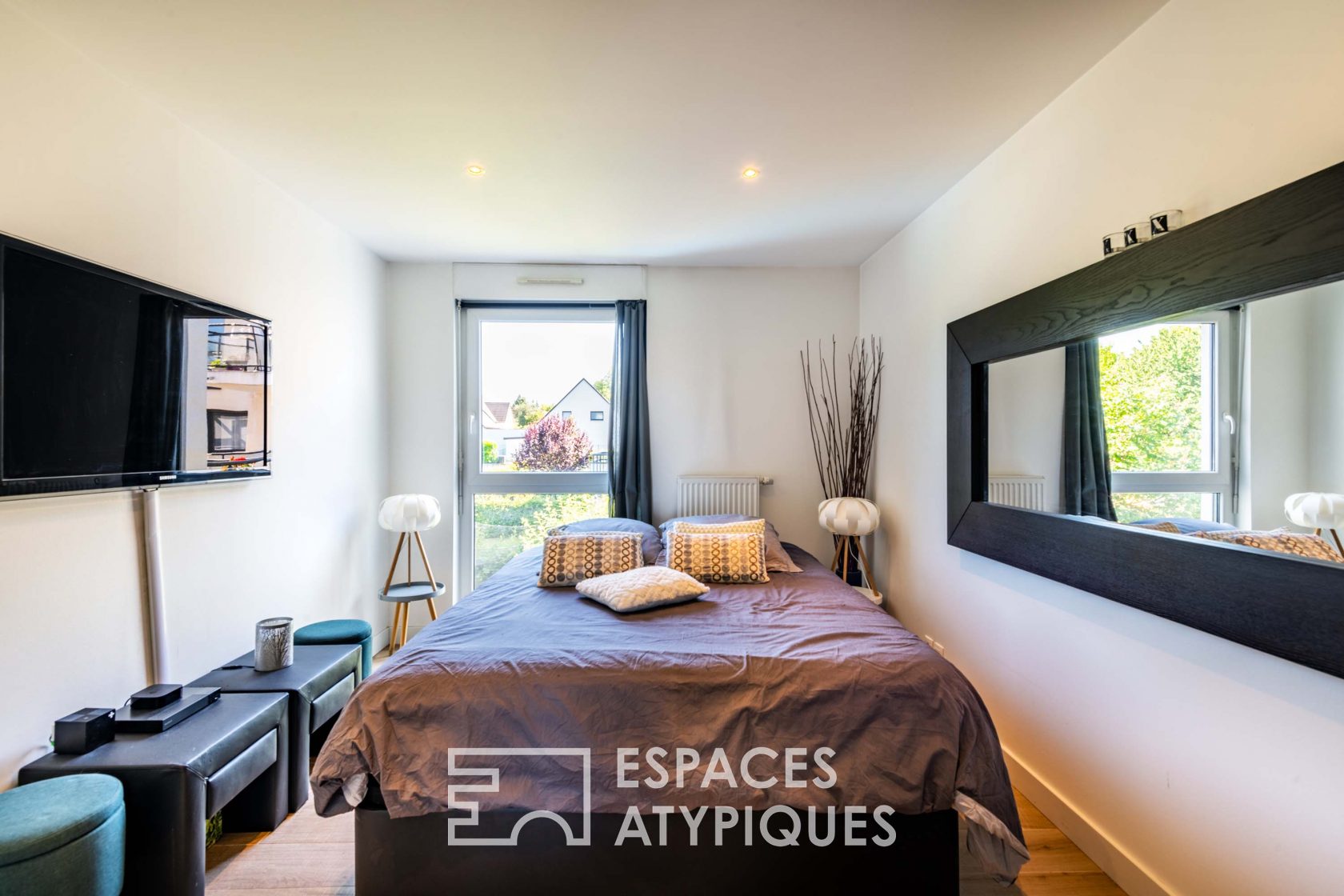 Appartement contemporain et son hammam