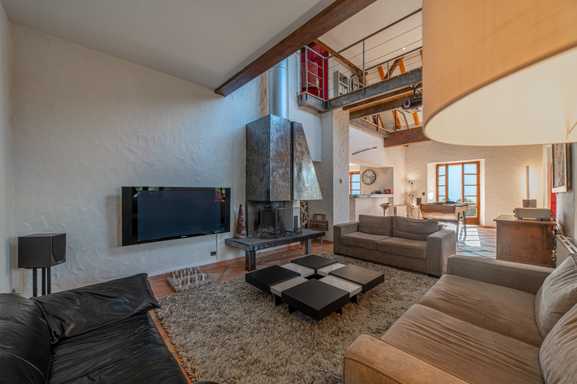 Maison de campagne revisitée avec vue Mont Blanc