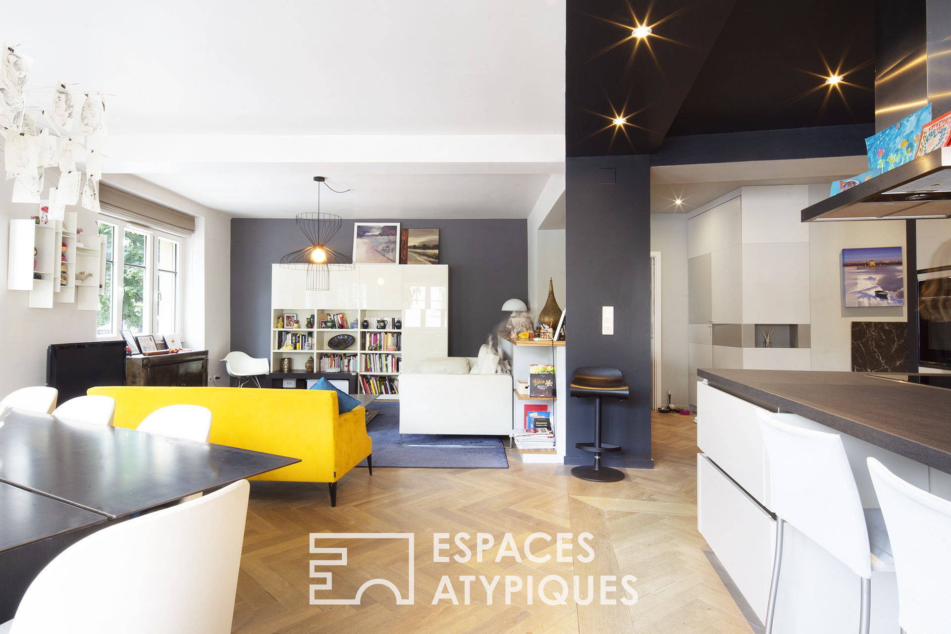 Appartement contemporain dans un immeuble de caractère