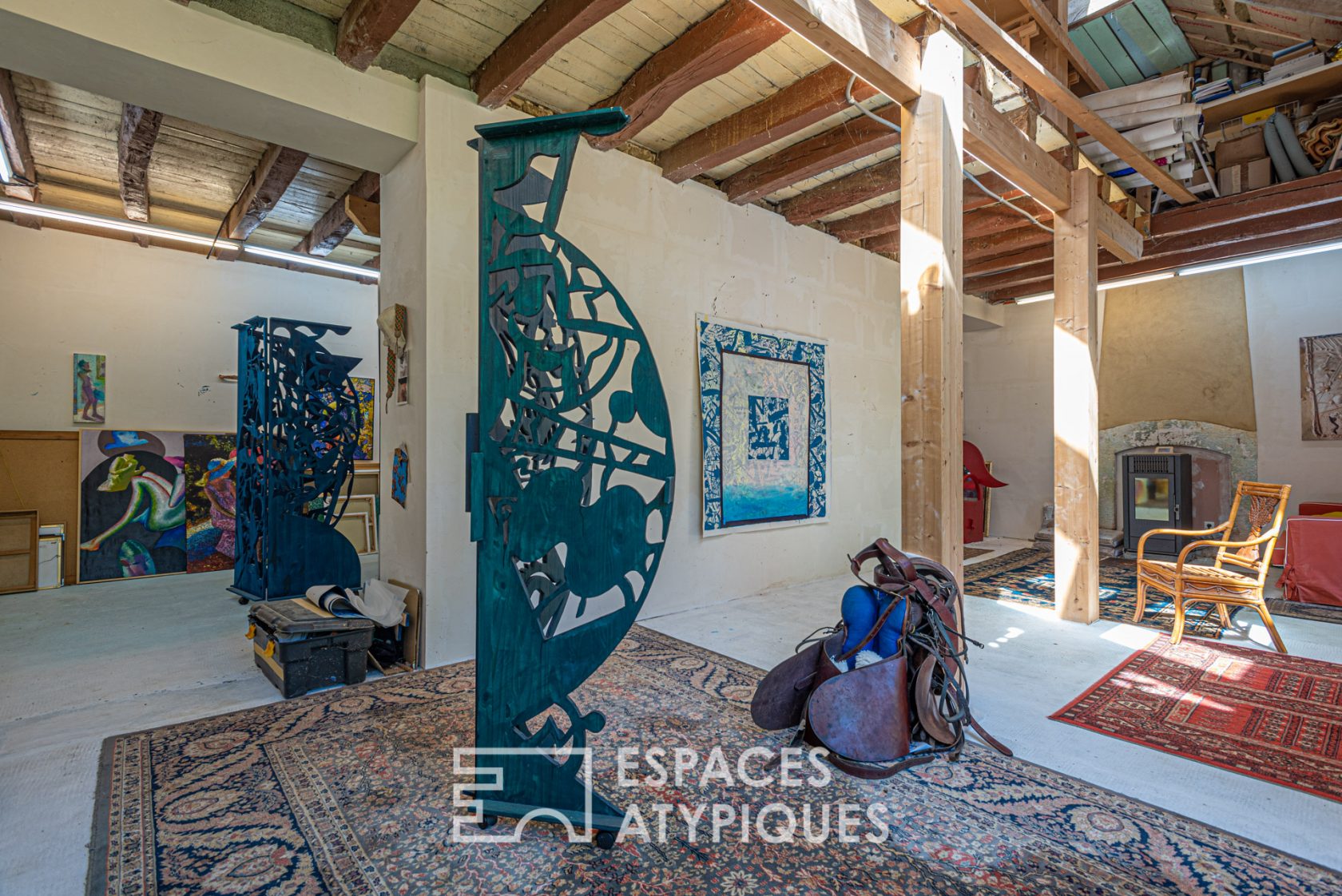 Maison loft et ses dépendances dans un parc enchanteur aux milles essences