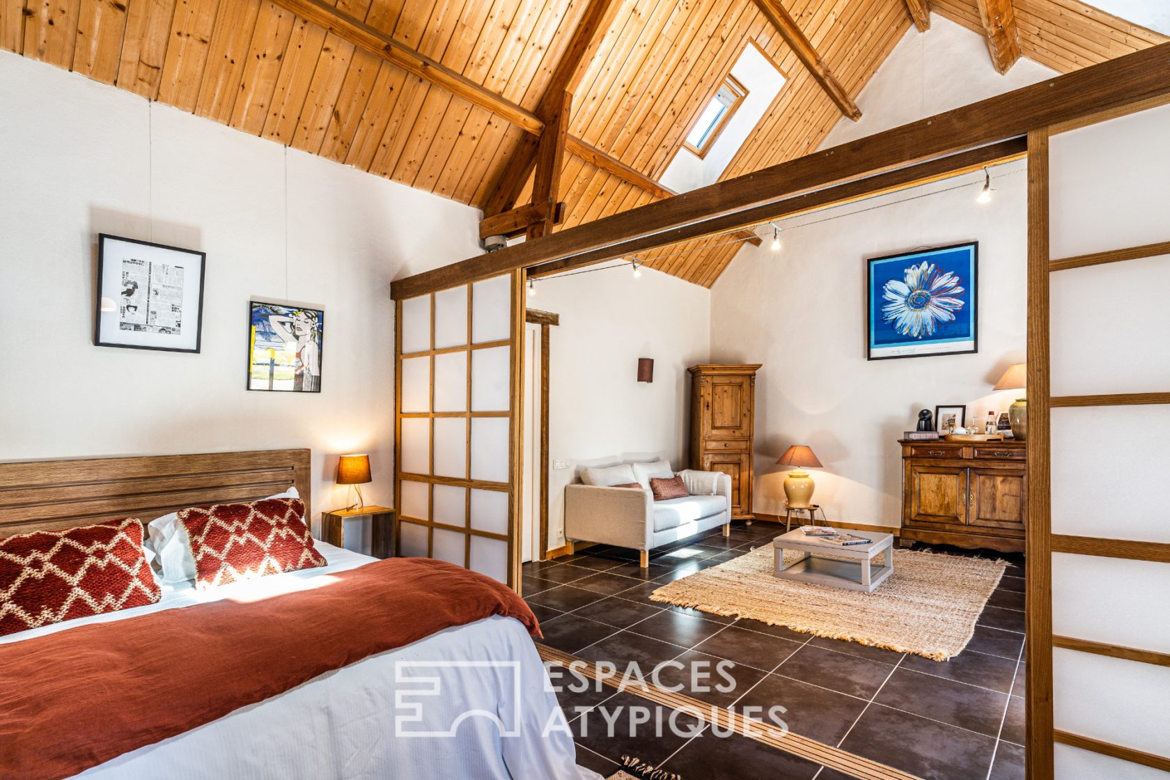 Ineffable rehabilitated Tisserand farm and its lush estate