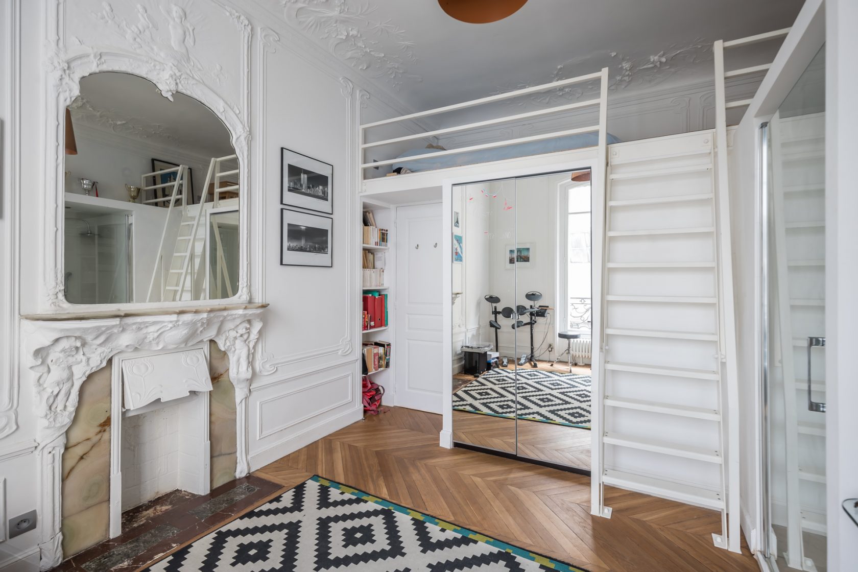 Appartement familial refait par architecte