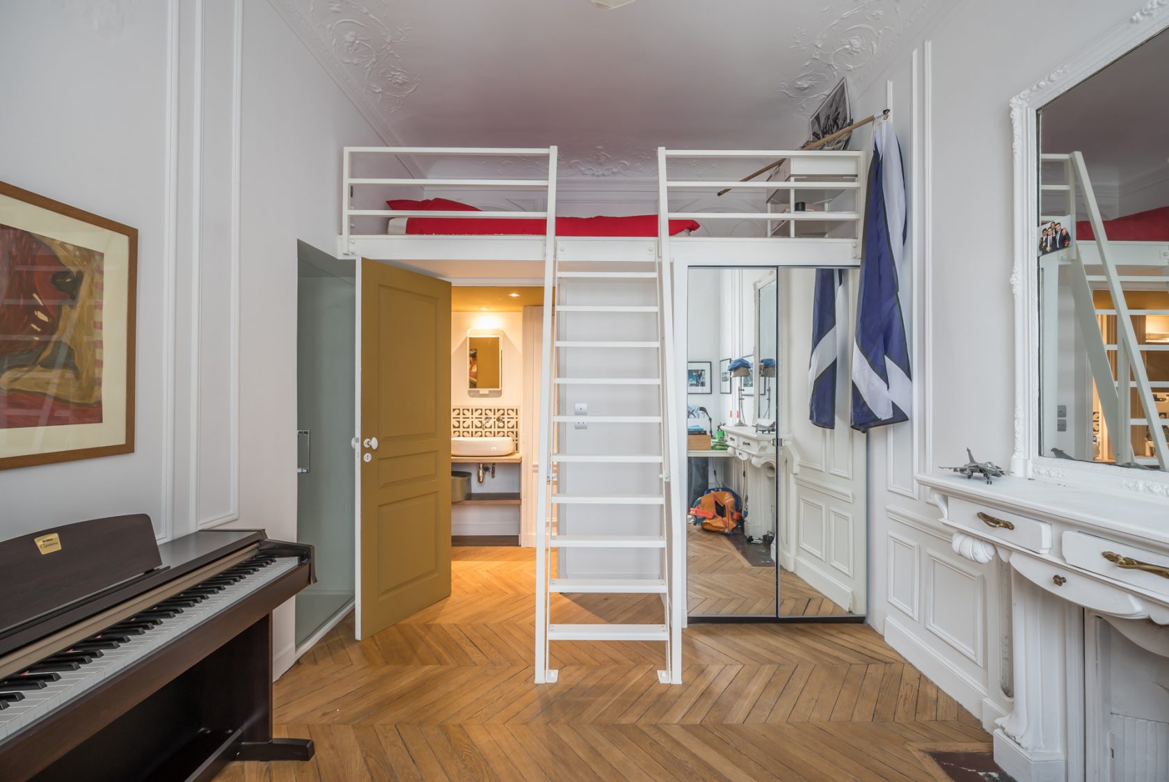 Appartement familial refait par architecte