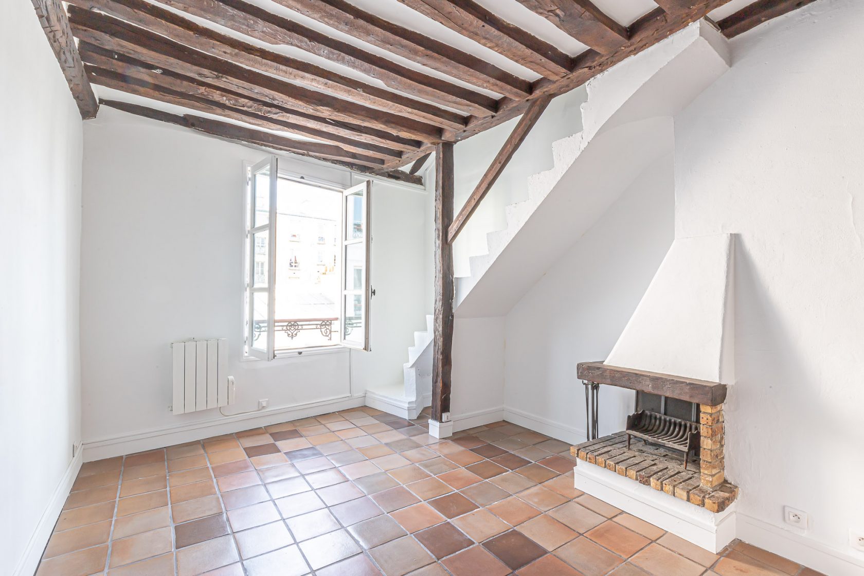 Duplex sous les toits