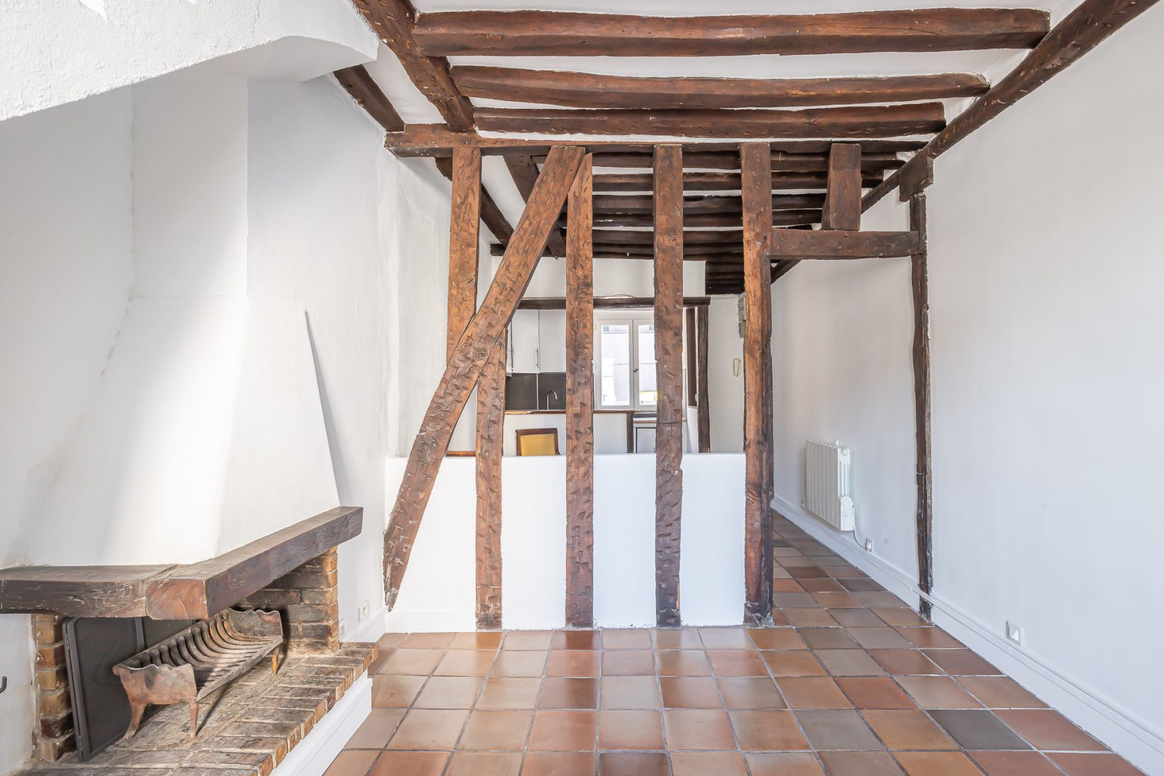 Duplex under the roof