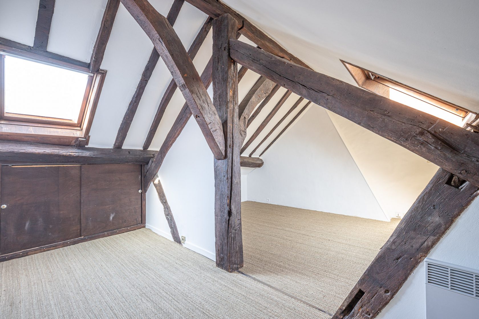 Duplex under the roof