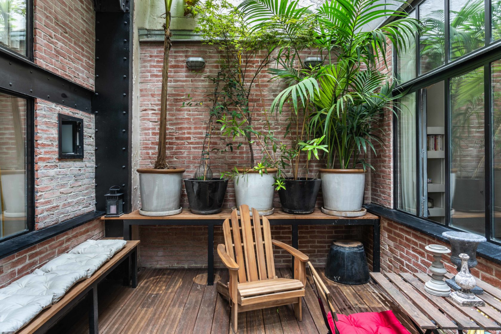 Loft d’architecte avec patio