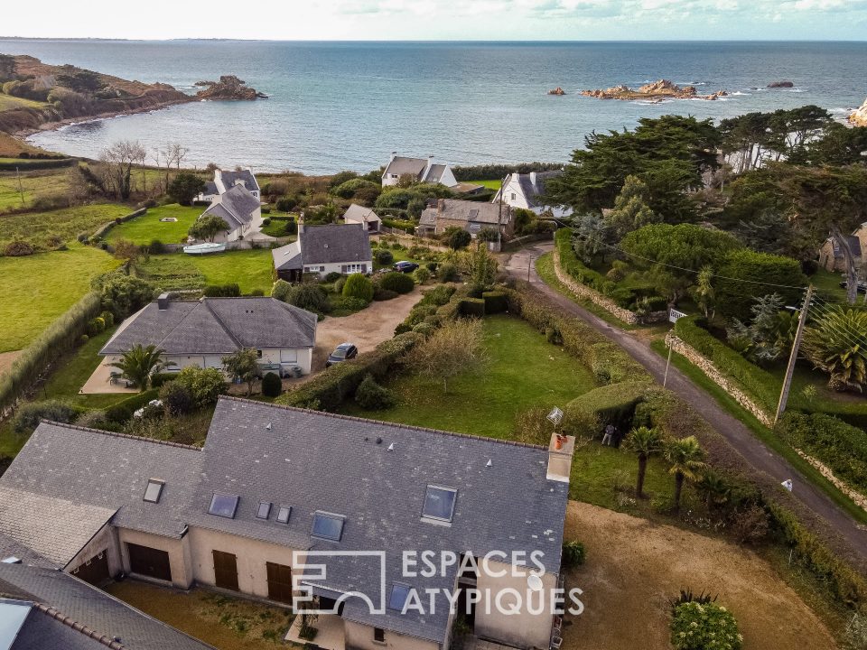 29630 PLOUGASNOU - Propriété face à la mer à réhabiliter - Réf. 1099EAF