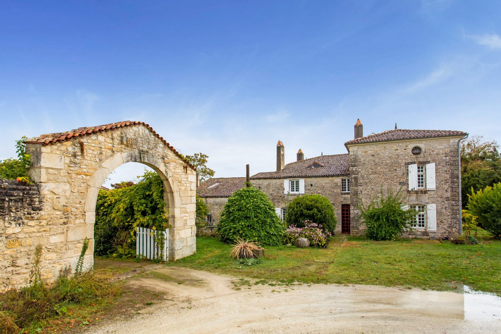 Maison d’armateurs en bord de Charente