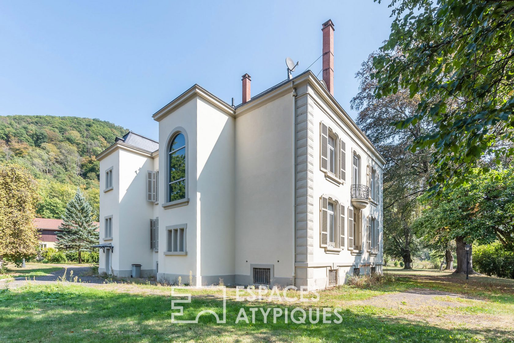 Demeure de maître et son parc arboré