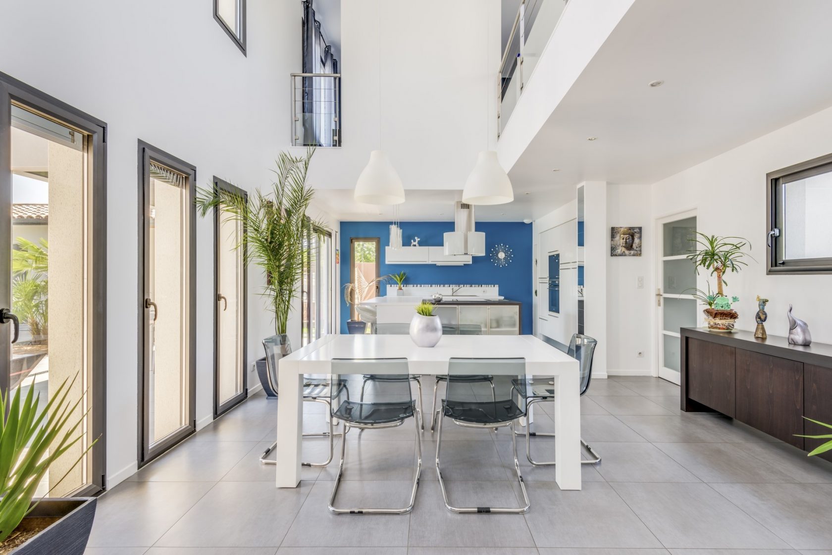 Maison d’architecte avec piscine