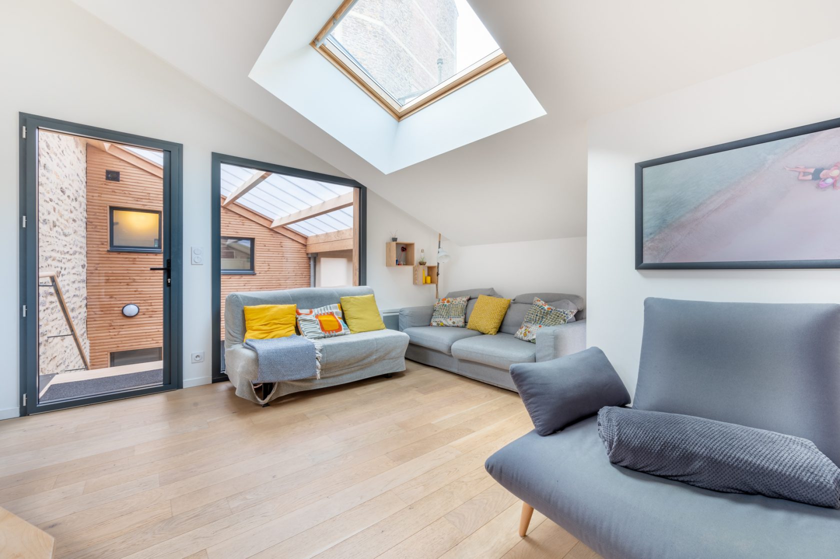 Maison Loft XXL avec terrasses et cour intérieure