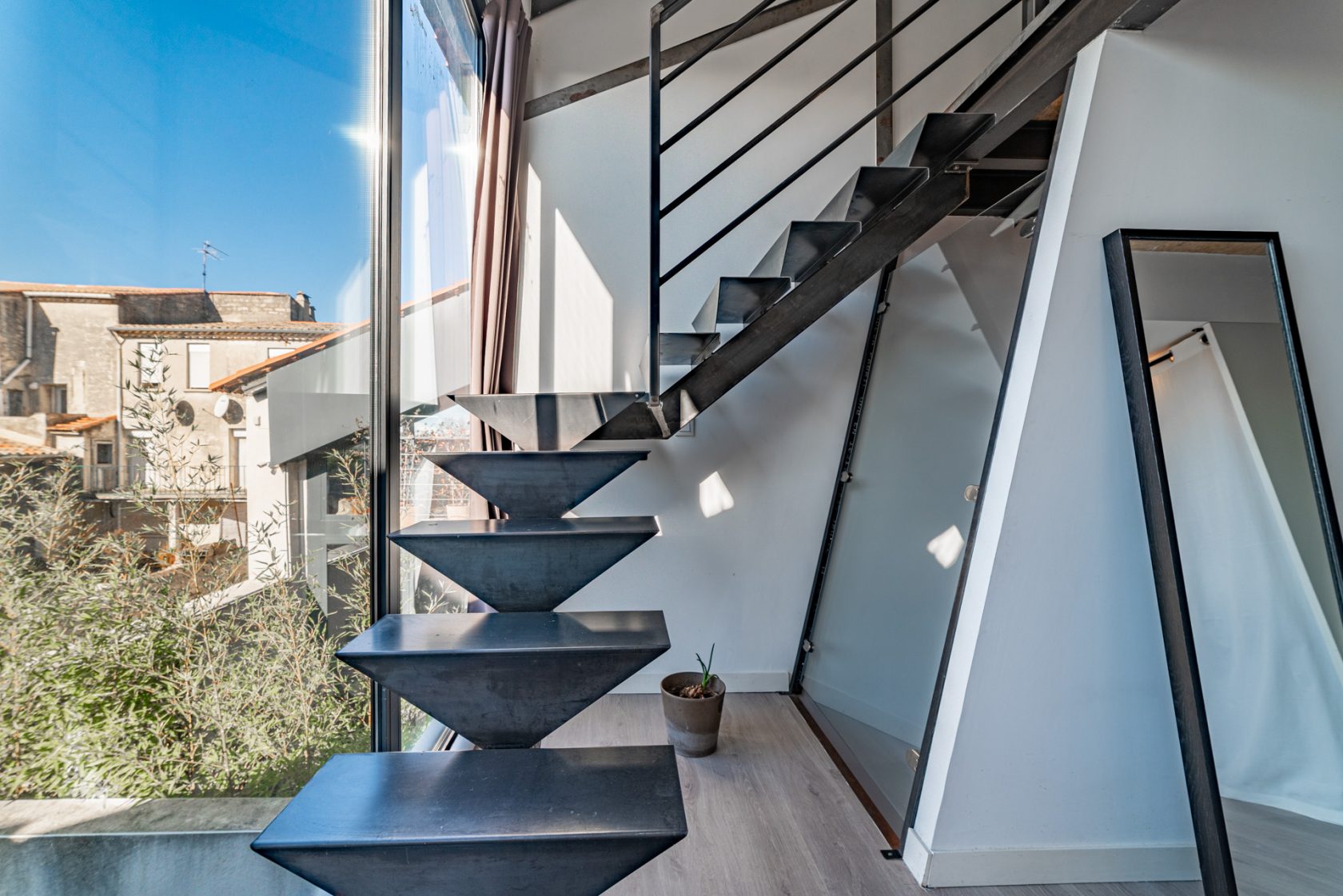 Loft house in the village center