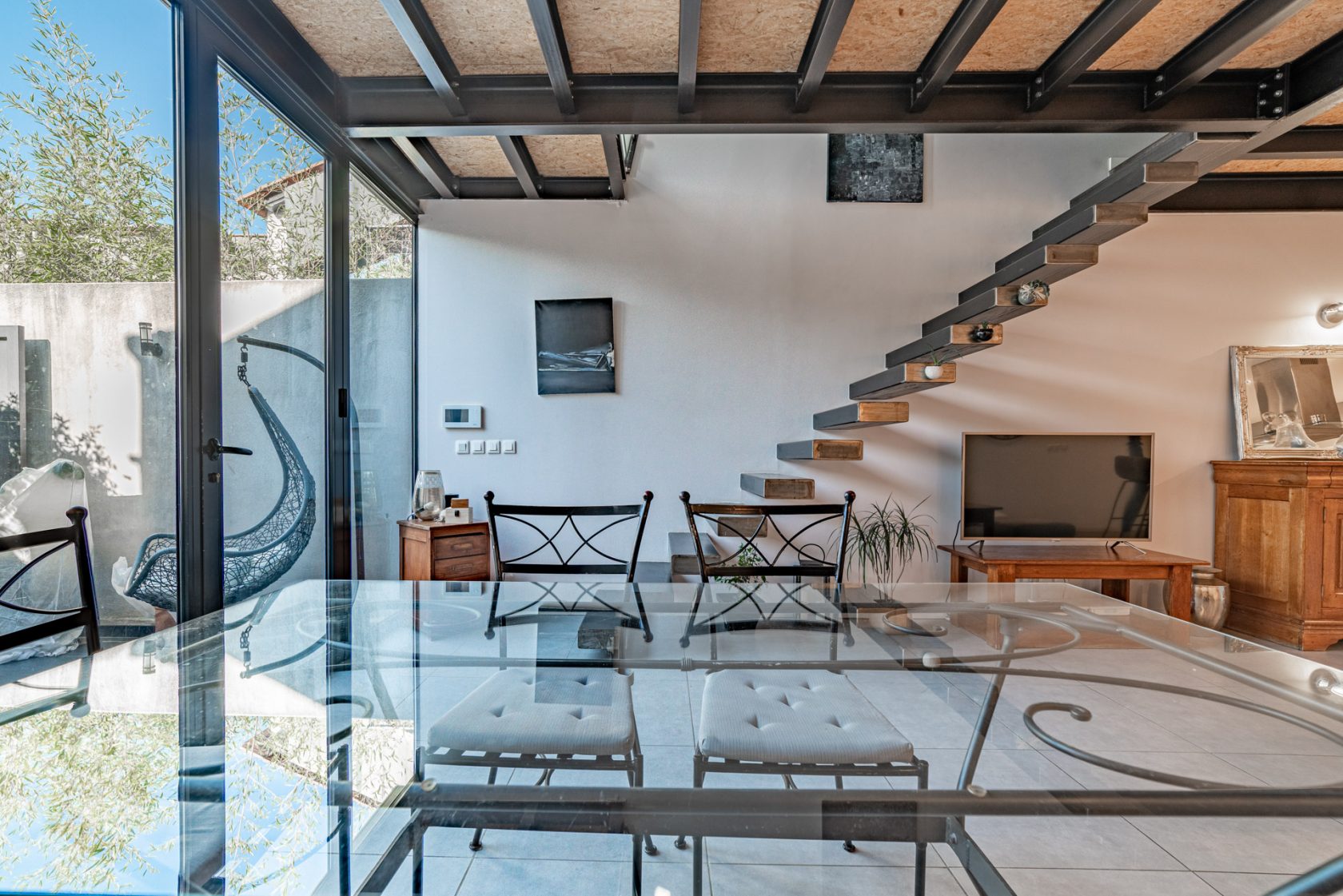 Loft house in the village center