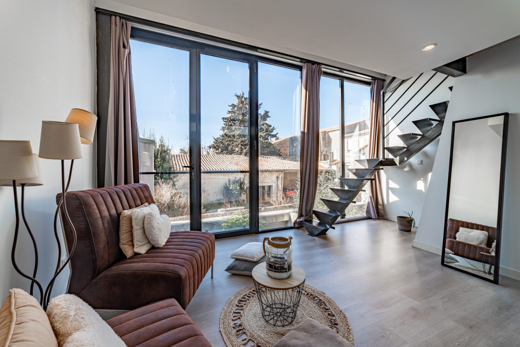 Loft house in the village center