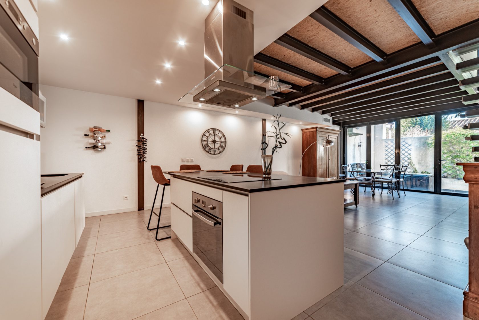 Loft house in the village center