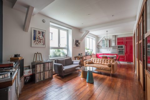 Loft in a former hat factory