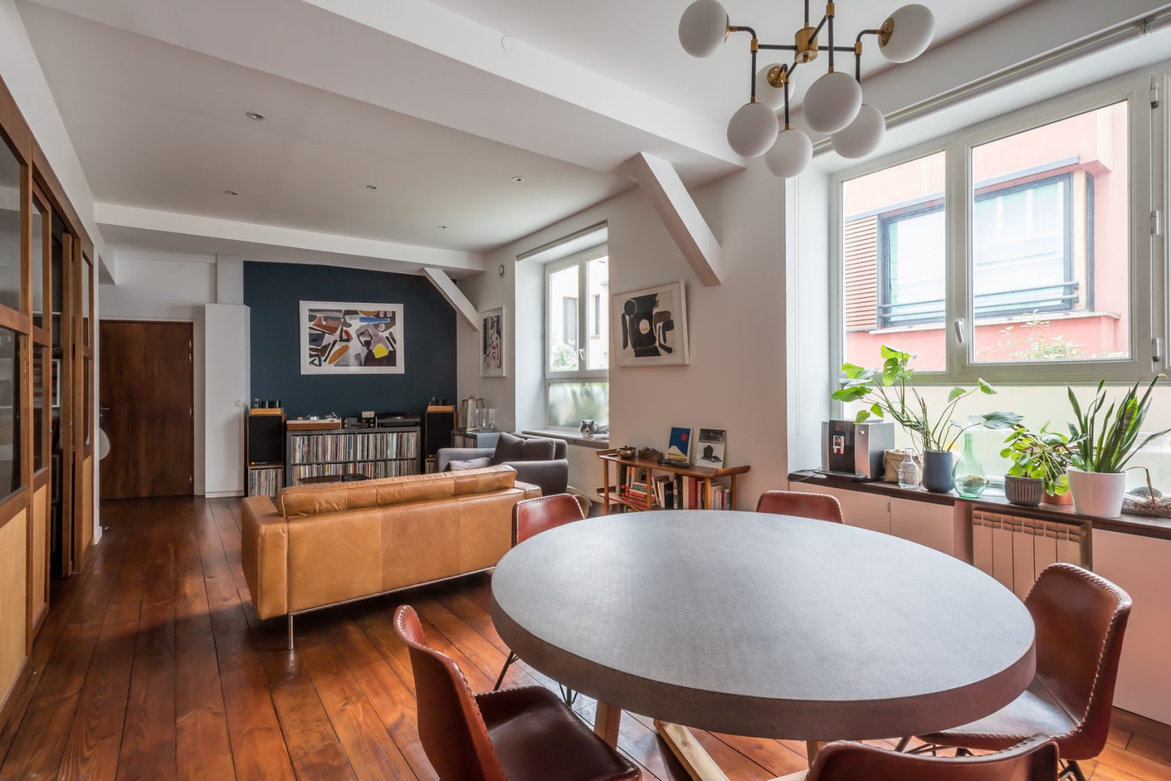 Loft in a former hat factory