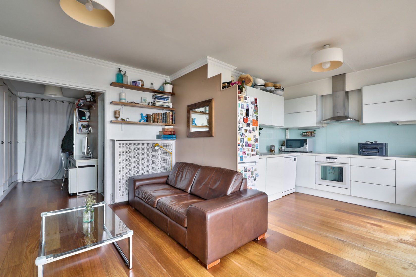 Top floor with terrace and view