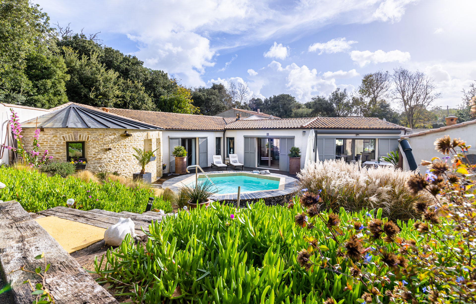 Villa familiale aux embruns marins
