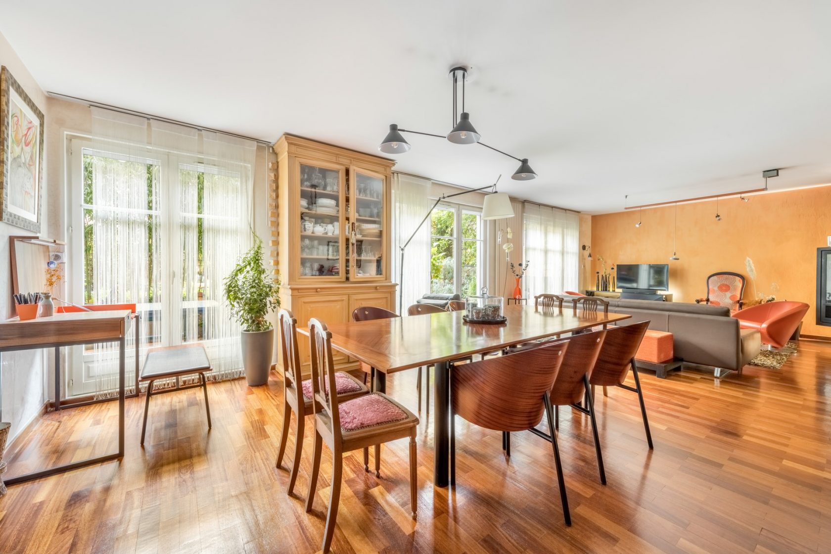 Duplex avec jardin