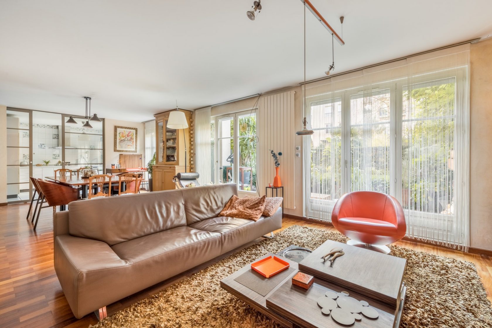 Duplex avec jardin