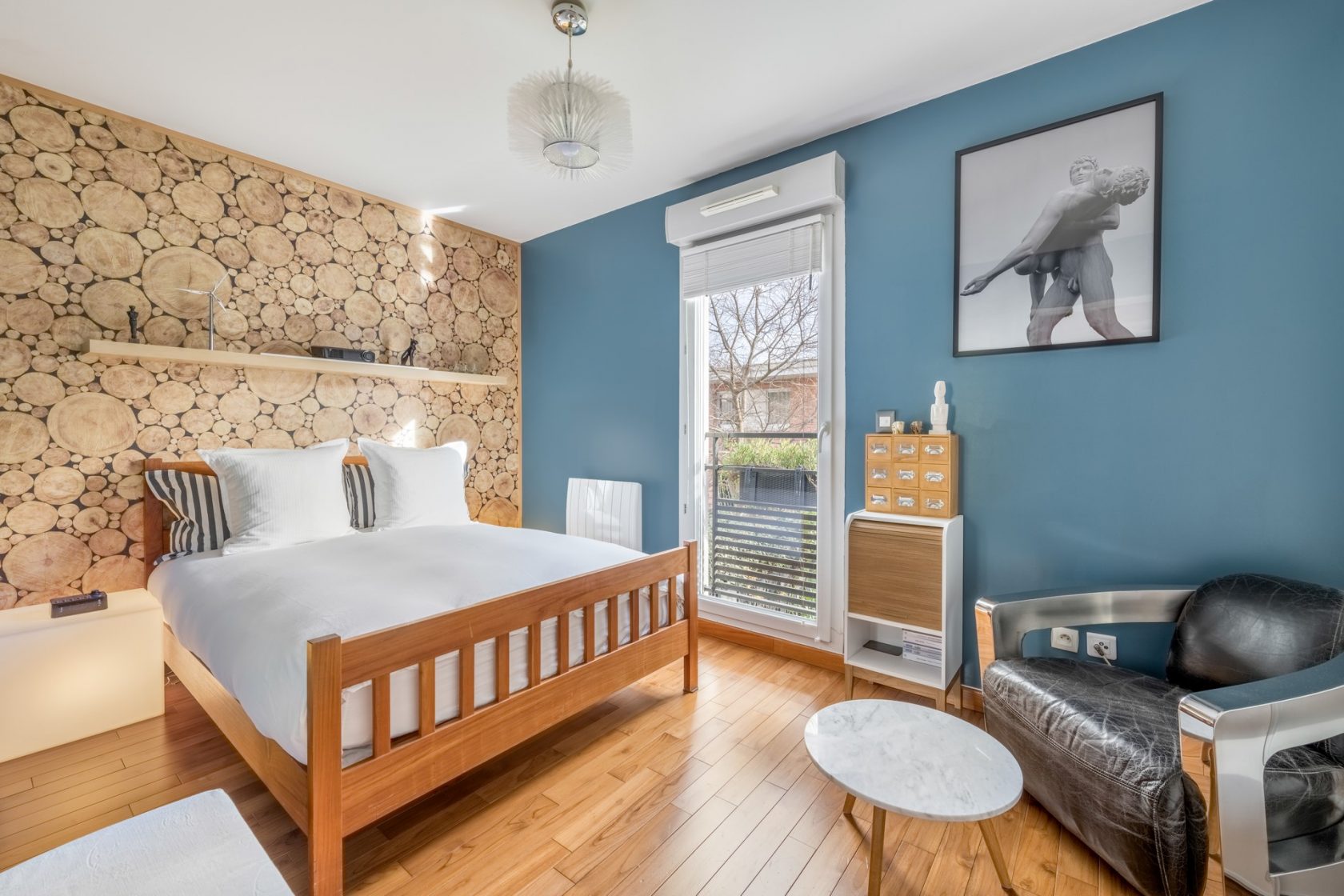 Duplex rénové avec jardin