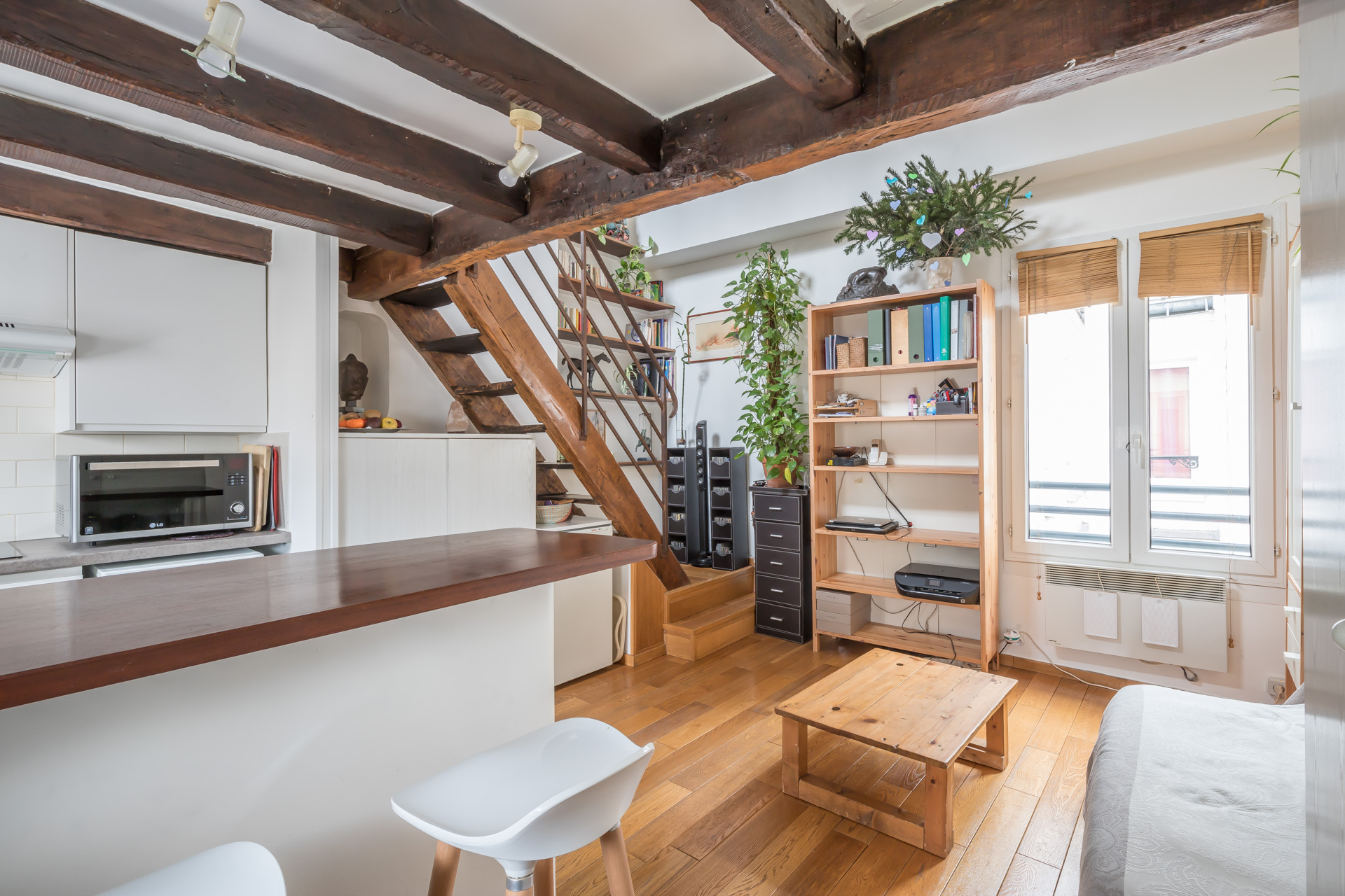 Duplex en dernier étage à Saint-Sulpice