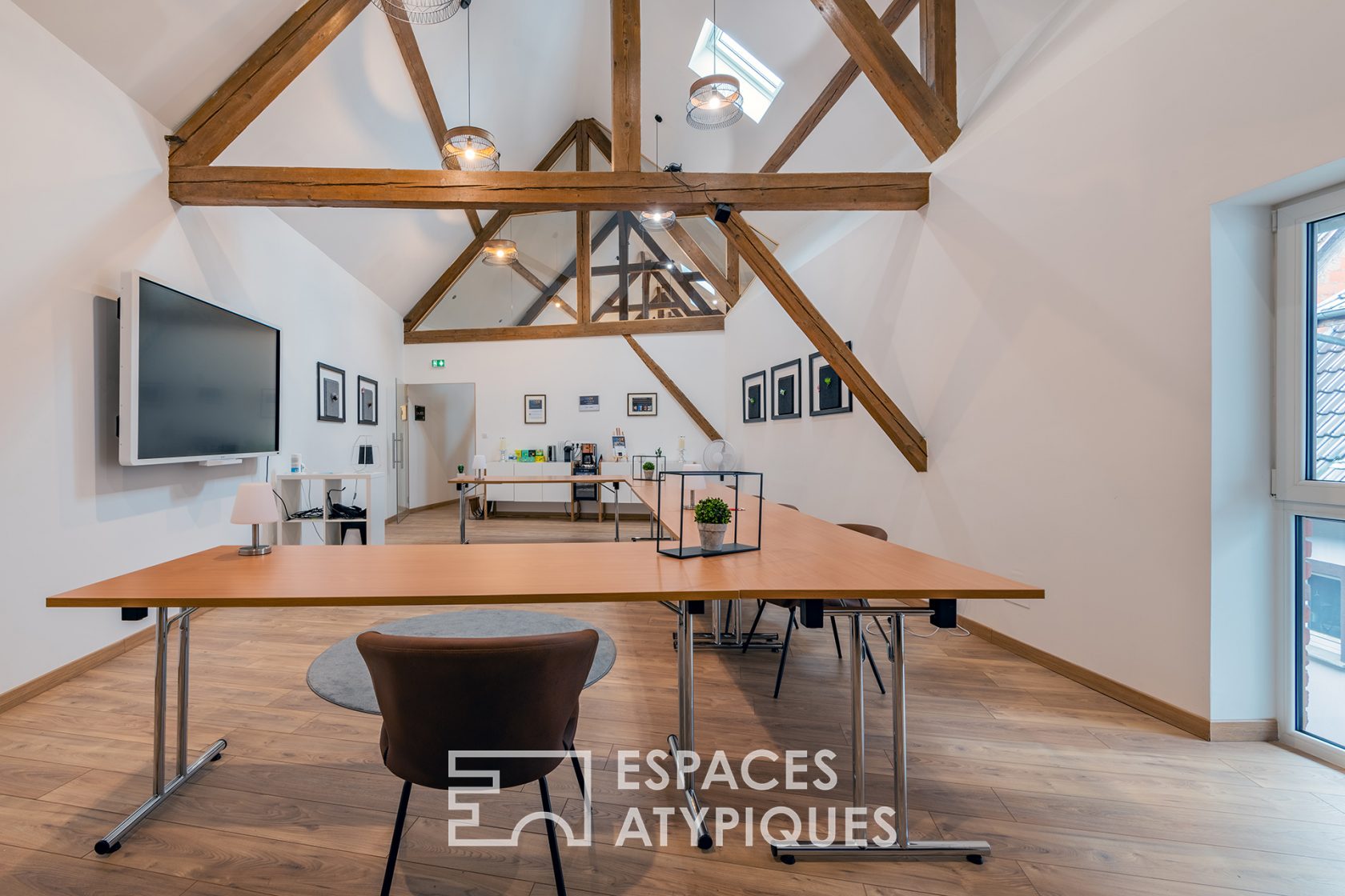 Renovated farmhouse in a loft-style