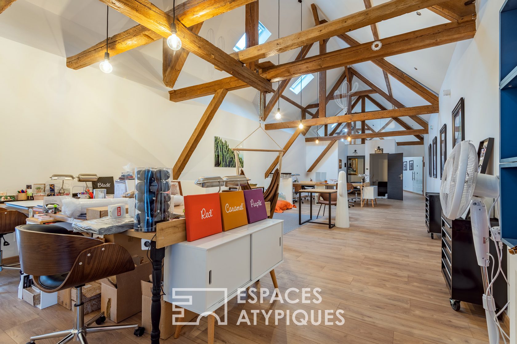 Renovated farmhouse in a loft-style